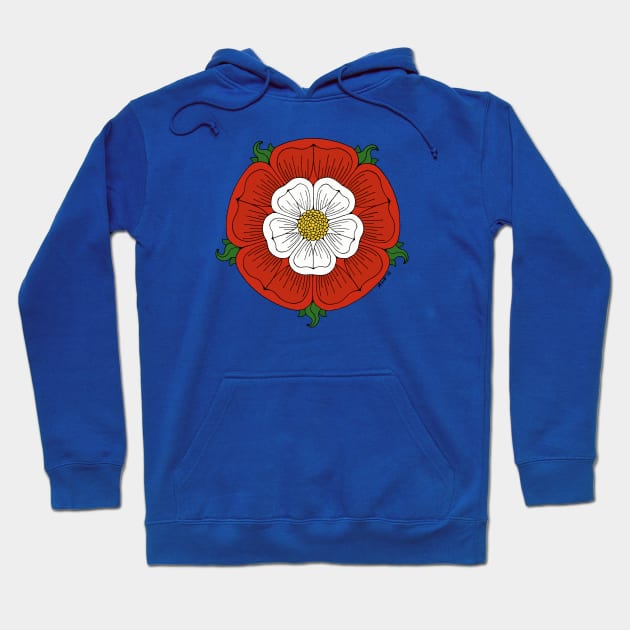 Tudor Rose Hoodie by AzureLionProductions